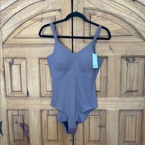 NWT KNIX Every Bodysuit Violet Dusk Shapewear